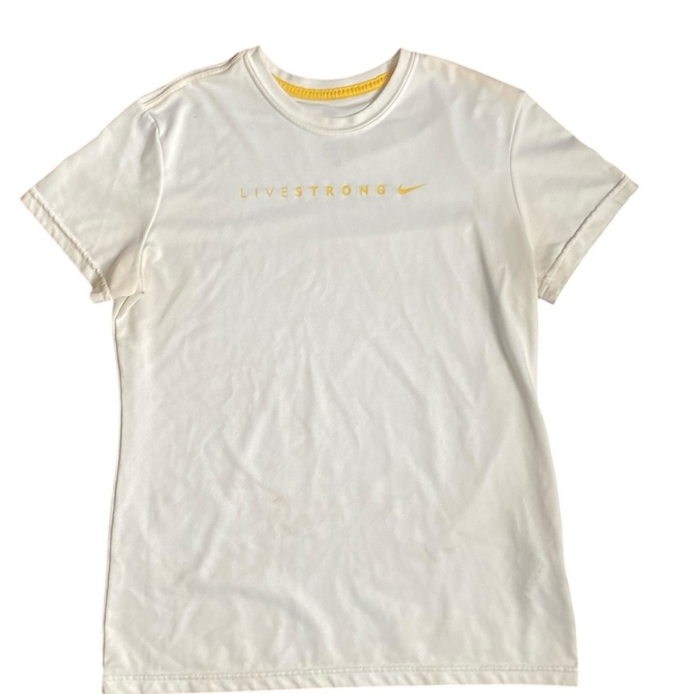 Nike Dri-Fit LIVESTRONG Short Sleeve Athletic T-Shirt - Picture 1 of 11
